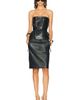 Saint Laurent Saint Laurent Leather Bustier Top - 5