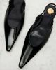 Saint Laurent Saint Laurent Leather slingback flats - 6