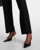 Saint Laurent Saint Laurent Lee 75 leather slingback pumps - 4