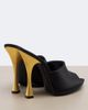 Saint Laurent Saint Laurent Leon satin mules - 3