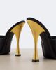 Saint Laurent Saint Laurent Leon satin mules - 6