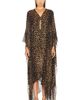 Saint Laurent Saint Laurent Leopard Long Caftan - 2