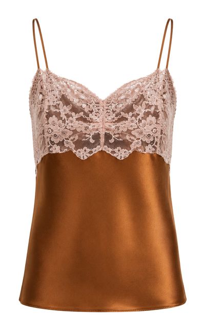 Saint Laurent Saint Laurent Lingerie Silk Top