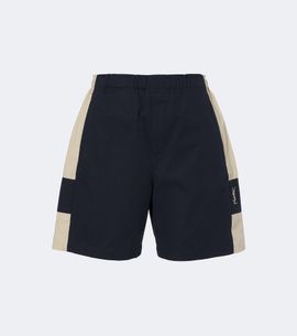 Saint Laurent Saint Laurent Logo cotton shorts