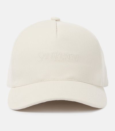 Saint Laurent Saint Laurent Embroidered baseball cap