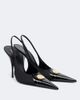 Saint Laurent Saint Laurent Louis satin slingback pumps - 1