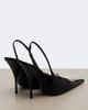 Saint Laurent Saint Laurent Louis satin slingback pumps - 5