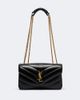Saint Laurent Saint Laurent Loulou matelassé leather shoulder bag - 1