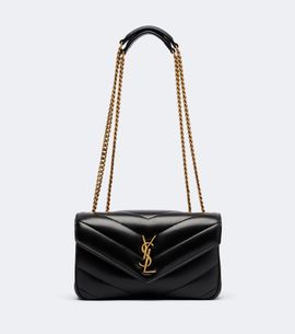 Saint Laurent Saint Laurent Loulou matelassé leather shoulder bag
