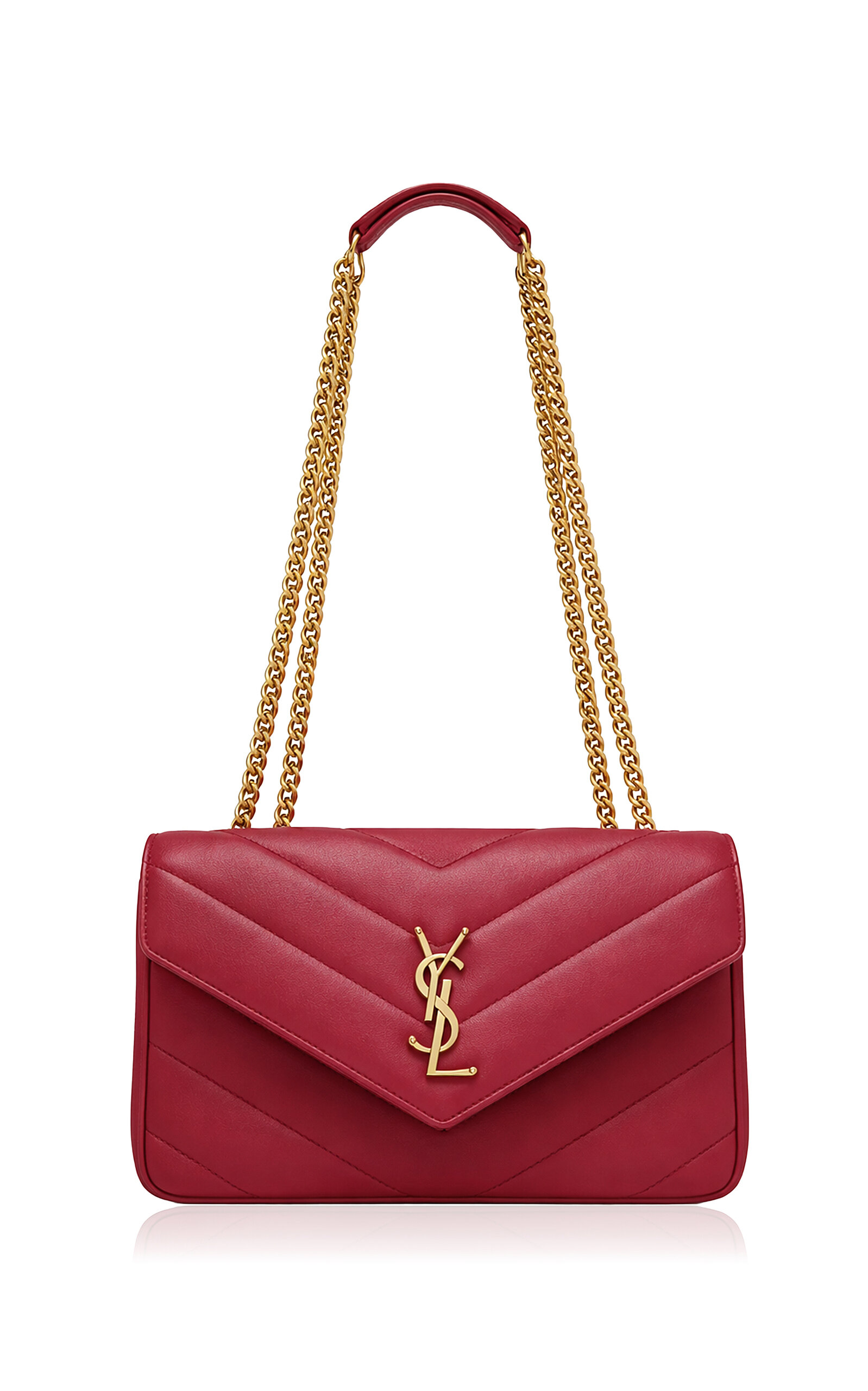 Saint Laurent Saint Laurent LouLou Small Matelassé Leather Bag