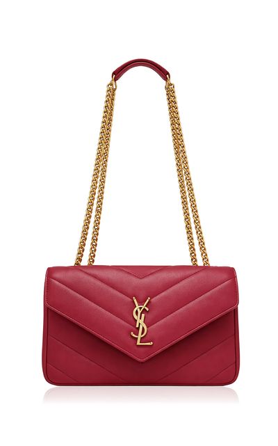 Saint Laurent Saint Laurent LouLou Small Matelassé Leather Bag