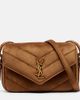 Saint Laurent Saint Laurent Loulou Toy matelassÃ© suede crossbody bag - 1