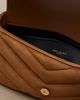 Saint Laurent Saint Laurent Loulou Toy matelassÃ© suede crossbody bag - 3