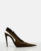 Saint Laurent Saint Laurent Madeleine taffeta slingback pumps - 6