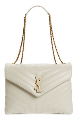 Saint Laurent Saint Laurent Medium Loulou Matelassé Leather Shoulder Bag