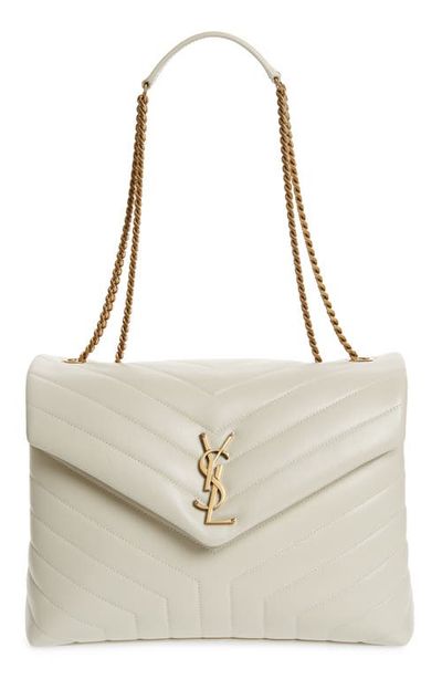 Saint Laurent Saint Laurent Medium Loulou Matelassé Leather Shoulder Bag