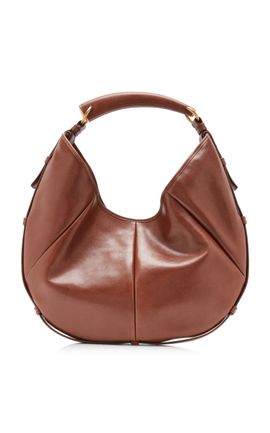Saint Laurent Saint Laurent Medium Mombasa Leather Hobo Bag