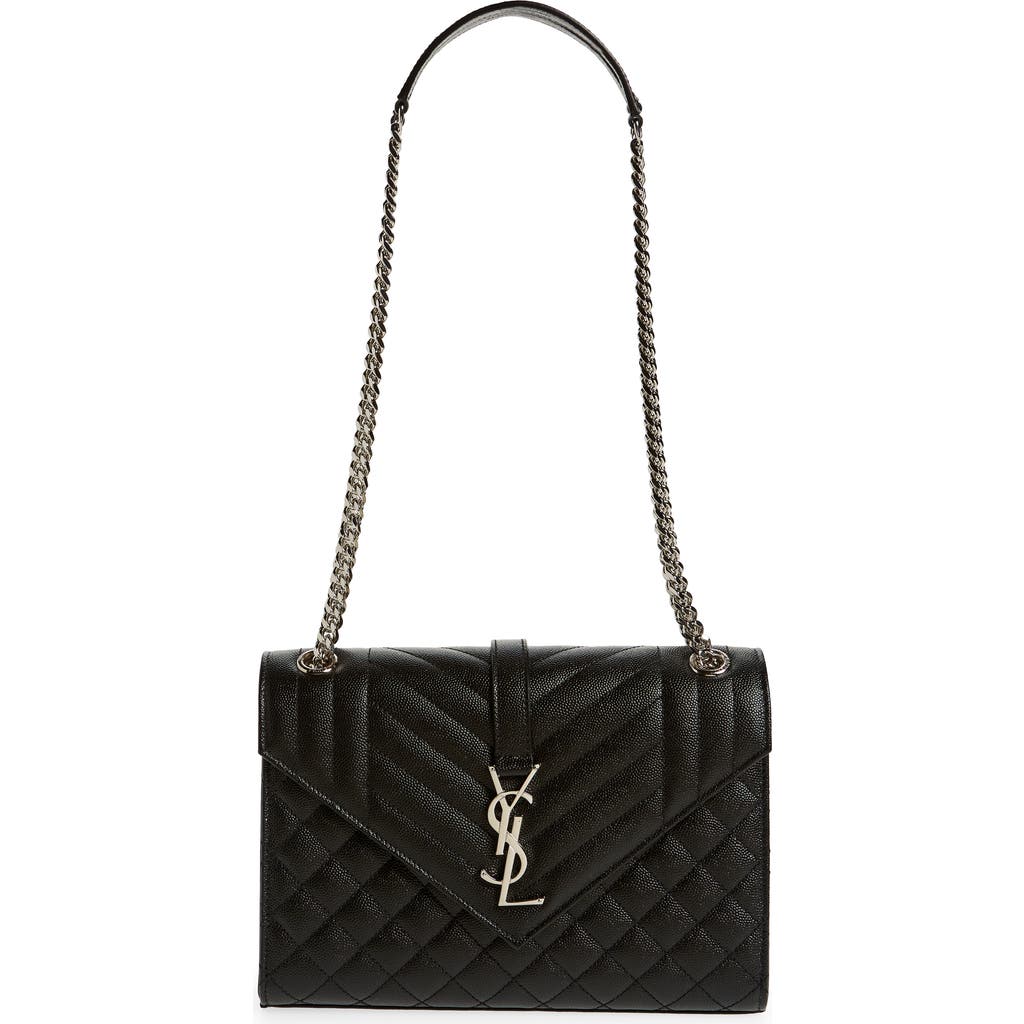 Saint Laurent Saint Laurent Medium Monogram Matelassé Leather Shoulder Bag