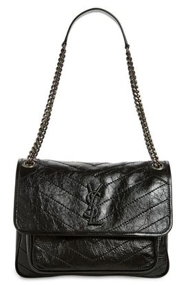 Saint Laurent Saint Laurent Medium Niki Matelassé Leather Shoulder Bag