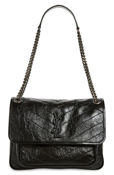 Saint Laurent Saint Laurent Medium Niki Matelassé Leather Shoulder Bag