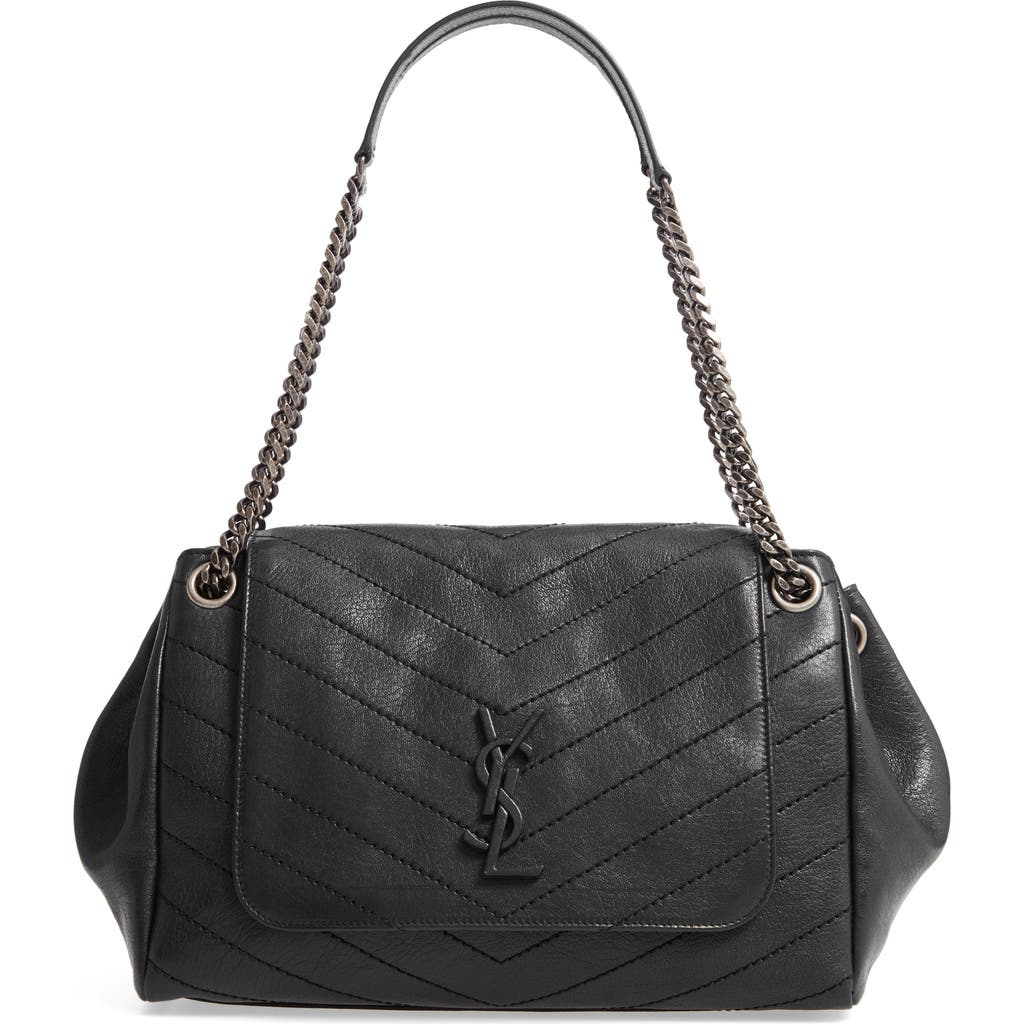 Saint Laurent Saint Laurent Medium Nolita Leather Shoulder Bag