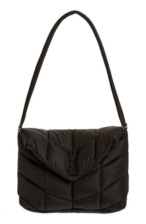 Saint Laurent Saint Laurent Medium Puffer ECONYL® Regenerated Nylon Messenger Bag