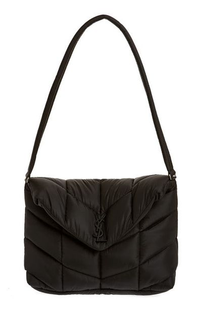 Saint Laurent Saint Laurent Medium Puffer ECONYL® Regenerated Nylon Messenger Bag