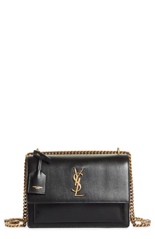 Saint Laurent Saint Laurent Medium Sunset Leather Shoulder Bag
