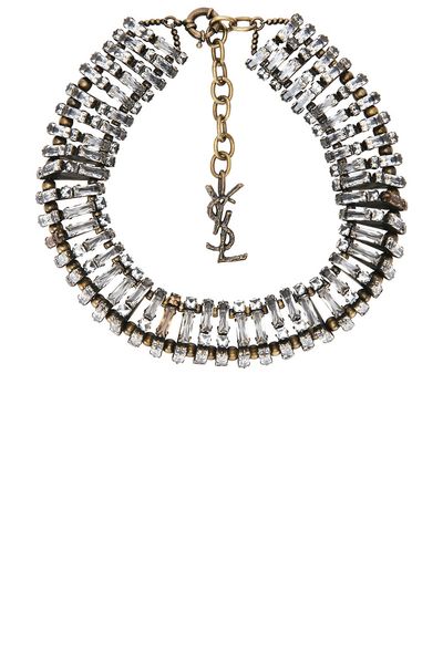 Saint Laurent Saint Laurent Metal Choker
