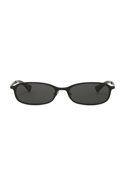 Saint Laurent Saint Laurent Metal Oval Sunglasses
