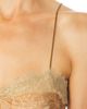 Saint Laurent Saint Laurent Metallic Floral Sheer Lace Top - 5