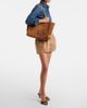 Saint Laurent Saint Laurent Niki Large suede tote bag - 5
