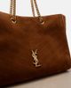 Saint Laurent Saint Laurent Niki Large suede tote bag - 6