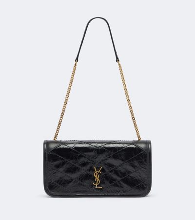 Saint Laurent Saint Laurent Niki leather wallet on chain