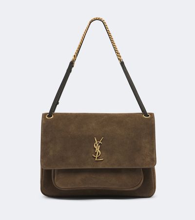 Saint Laurent Saint Laurent Niki Small suede shoulder bag