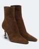 Saint Laurent Saint Laurent Opyum suede ankle boots - 1