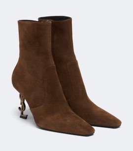 Saint Laurent Saint Laurent Opyum suede ankle boots