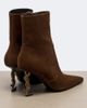 Saint Laurent Saint Laurent Opyum suede ankle boots - 3