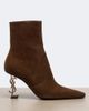 Saint Laurent Saint Laurent Opyum suede ankle boots - 5