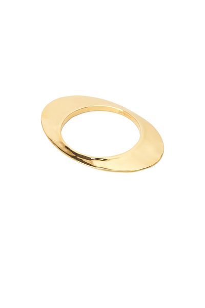 Saint Laurent Saint Laurent Oval Bangle Bracelet