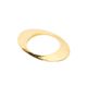 Saint Laurent Saint Laurent Oval Bangle Bracelet - 4