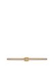 Saint Laurent Saint Laurent Oval Buckle Thin Reversible Belt - 2