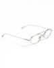 Saint Laurent Saint Laurent Oval Glasses GOLD-GOLD-TRANSPARENT One - 1
