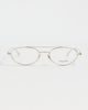 Saint Laurent Saint Laurent Oval Glasses GOLD-GOLD-TRANSPARENT One - 2
