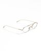 Saint Laurent Saint Laurent Oval Glasses GOLD-GOLD-TRANSPARENT One - 6