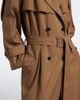 Saint Laurent Saint Laurent Oversized double-breasted trench coat - 4