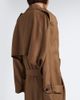 Saint Laurent Saint Laurent Oversized double-breasted trench coat - 7