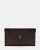 Saint Laurent Saint Laurent Paris Cassandre leather clutch - 1