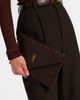 Saint Laurent Saint Laurent Paris Cassandre leather clutch - 7