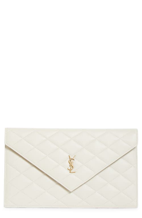 Saint Laurent Saint Laurent Paris Diamond Quilt Pouch